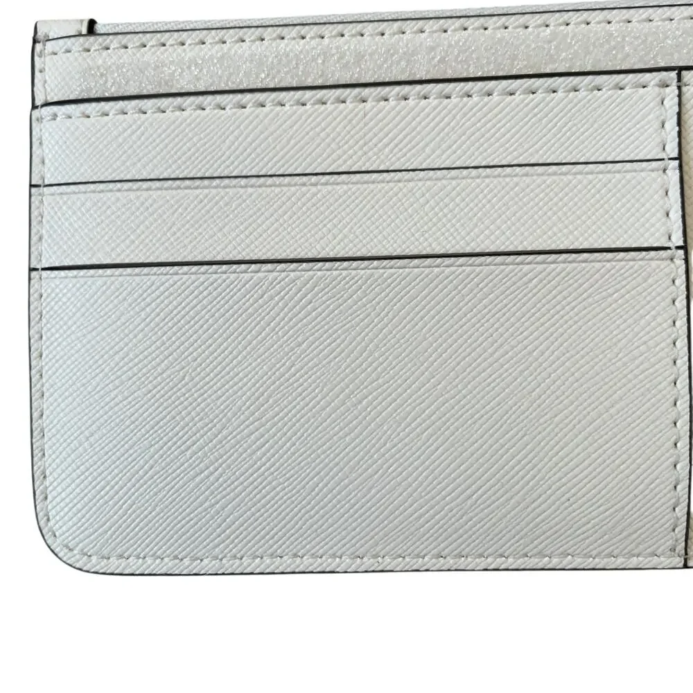 Kate Spade Oh What Fun Nutcracker Large Slim Card Holder Meringue NEW